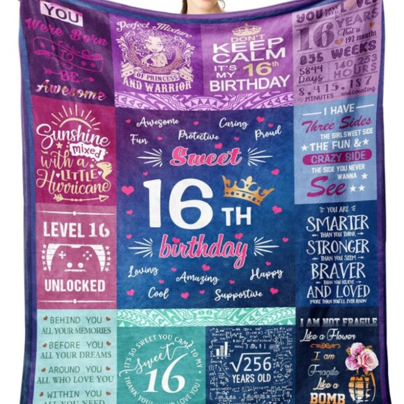 Sweet 16 Birthday Gift For Girls - Picture 6 of 7